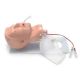 Entrenador de lujo para el manejo de las vías respiratorias para adultos con tablero