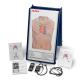 Tabla de práctica de auscultación frontal Life/form® con estuche y SmartScope
