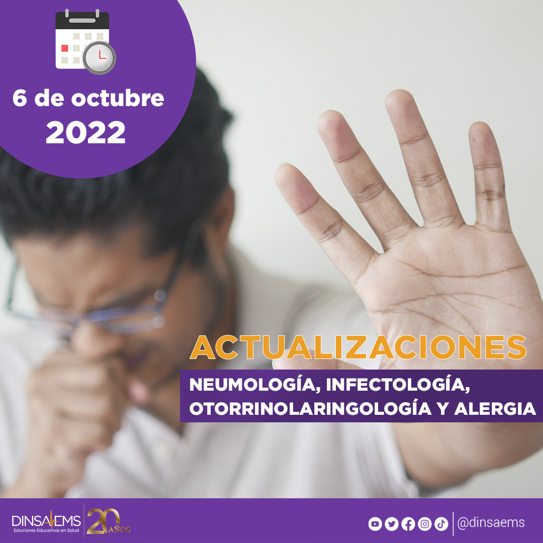 Actualización en temas de Neumología, Infectología, Otorrinolaringología y Alergia