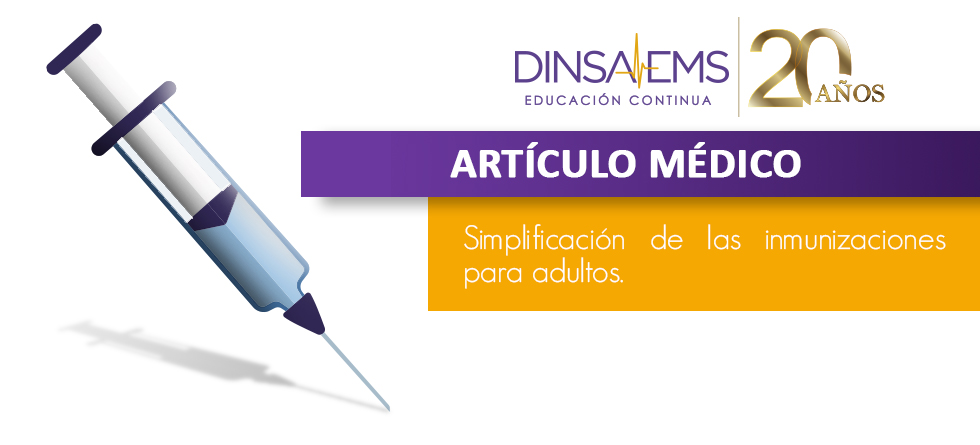 Simplificación de las inmunizaciones para adultos