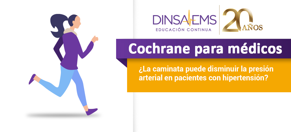 ¿La caminata puede disminuir la presión arterial en pacientes con hipertensión?