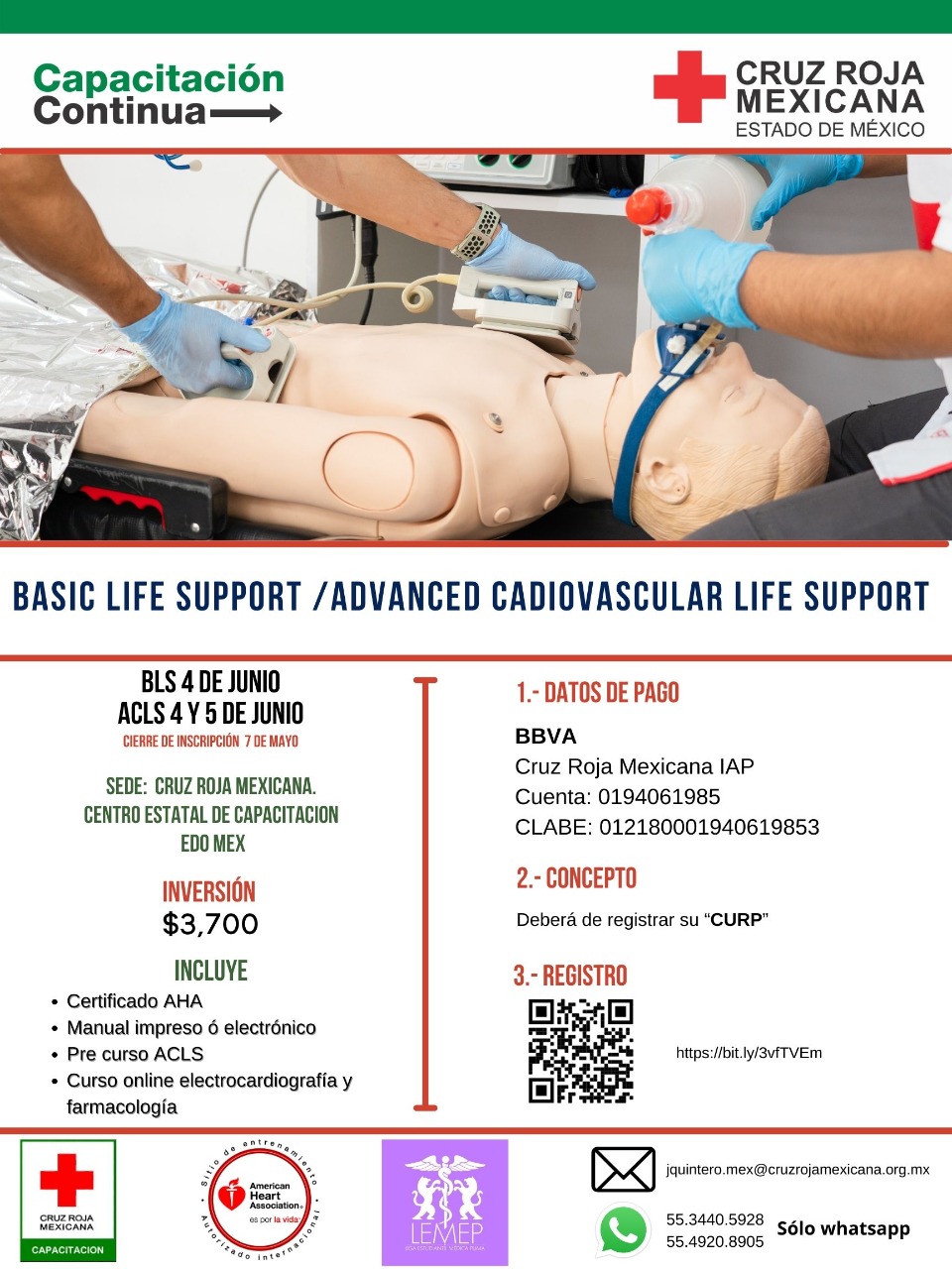 Basic life support / Advanced cardiovascular life support