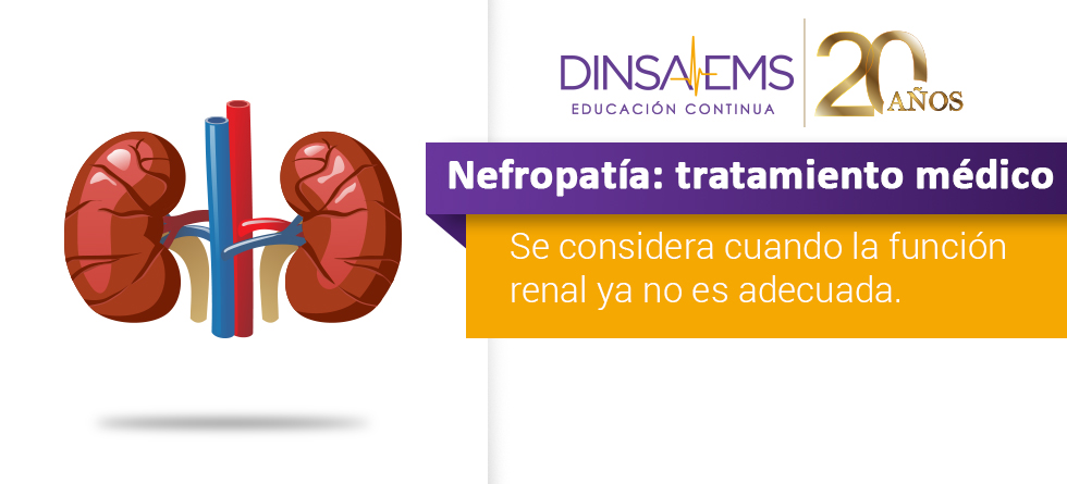 Nefropatía terminal: tratamiento médico