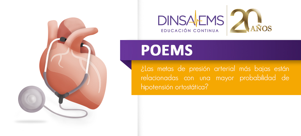 El control más estricto de la presión arterial no aumenta la probabilidad de hipotensión ortostática