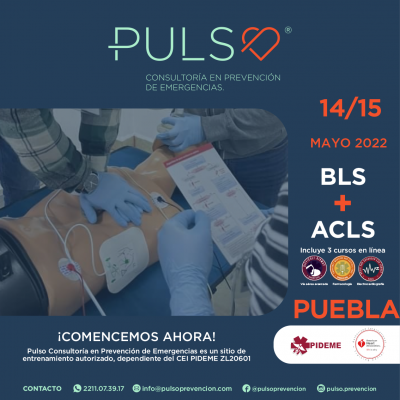 BLS + ACLS, 14 y 15 de Mayo 2022 | CURSOS
