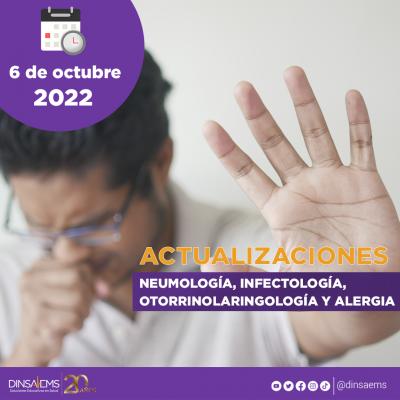 Actualización en temas de Neumología, Infectología, Otorrinolaringología y Alergia