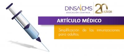 Simplificación de las inmunizaciones para adultos