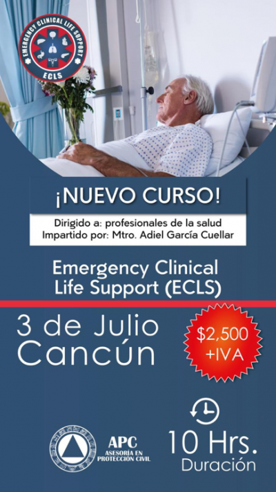 Emergency Clinical Life Support (ECLS) 3 de Julio 2021- Cancún
