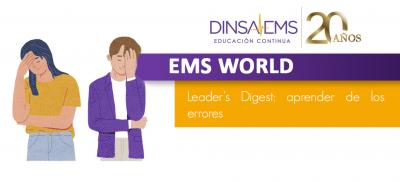 Leader's Digest: aprender de los errores