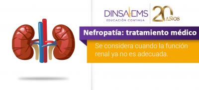 Nefropatía terminal: tratamiento médico