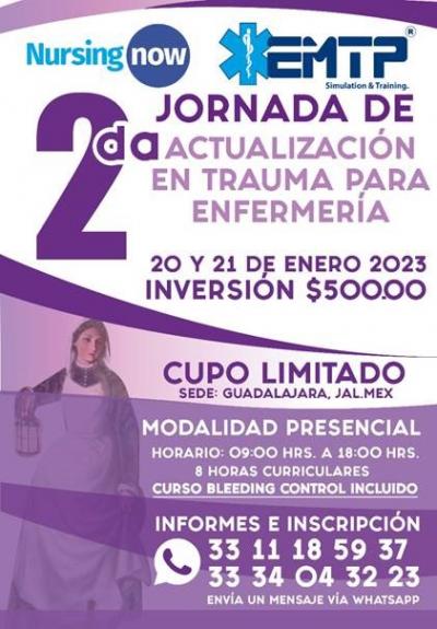2da Jornada de Actualización en Trauma para Enfermería