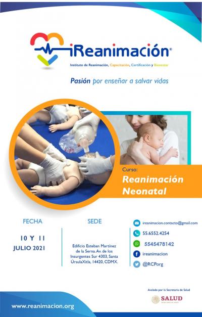 Reanimación Neonatal 10 y 11 de Julio