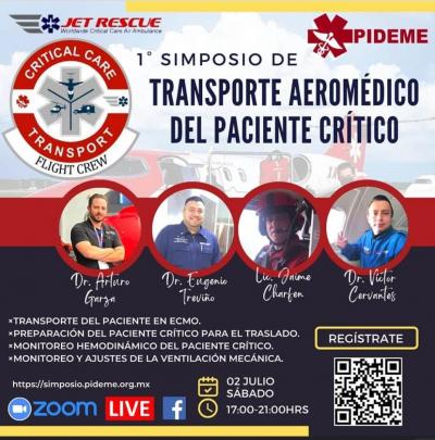 1° Simposio de Transporte Aeromédico del Paciente Crítico
