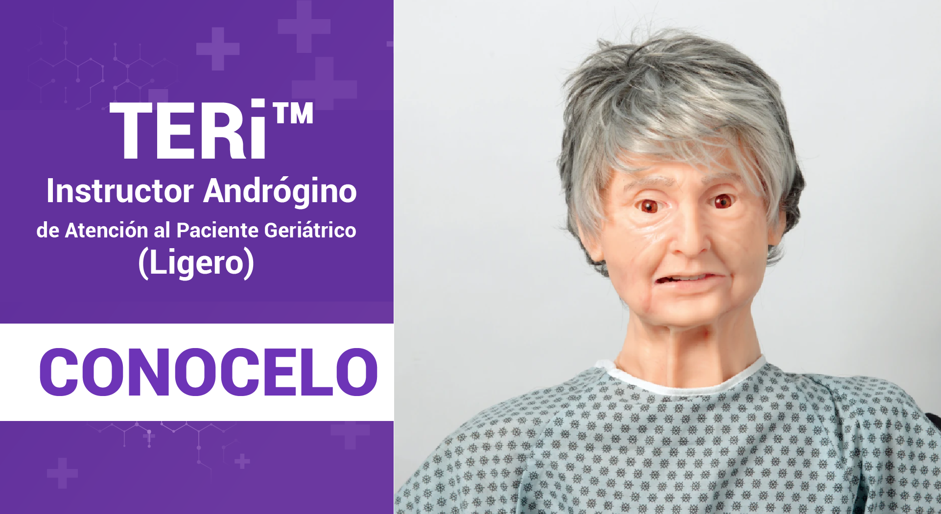 Instructor Andrógino de Atención al Paciente Geriátrico (Ligero) TERi | NASCO